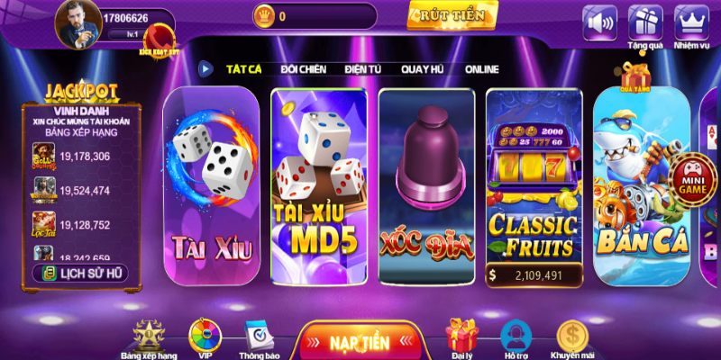 Lợi ích hấp dẫn khi Đăng nhập 68 Game Bài